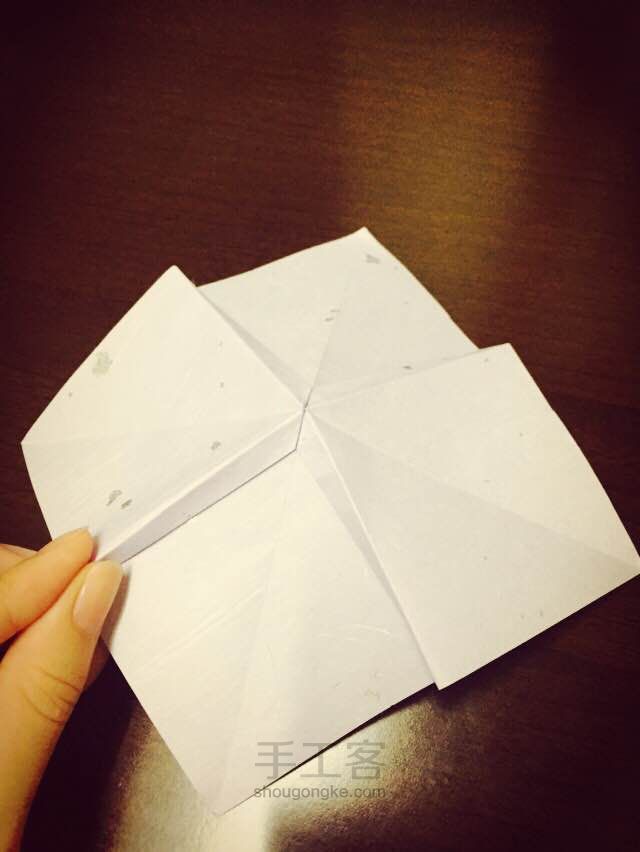 折纸之蝴蝶结🎀 第8步