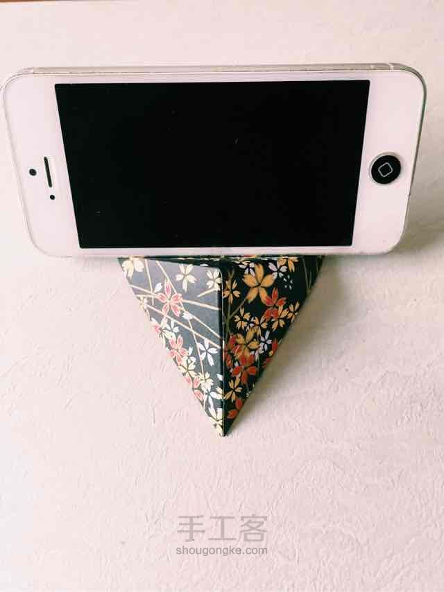 折纸之手机支架😄 第21步