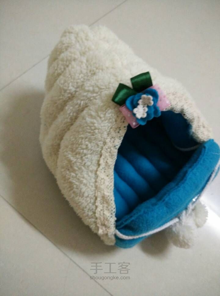 改造一大批旧衣服之宠物棉窝 第8步
