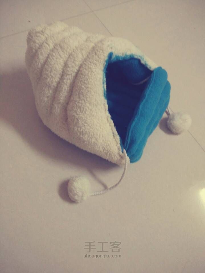 改造一大批旧衣服之宠物棉窝 第6步