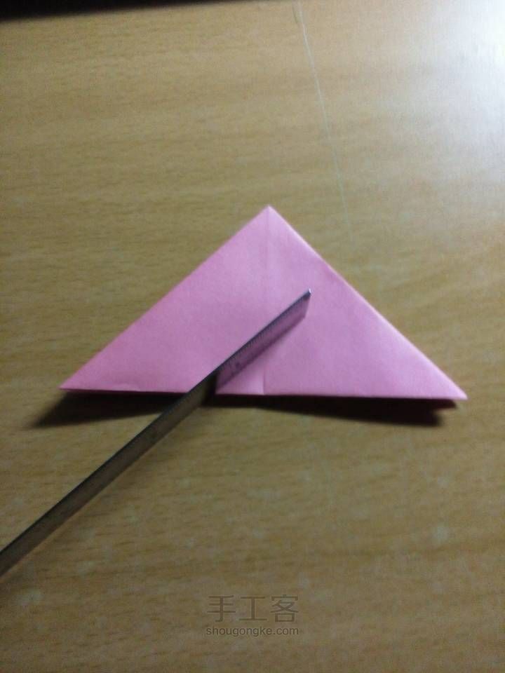 三角形书签 第8步