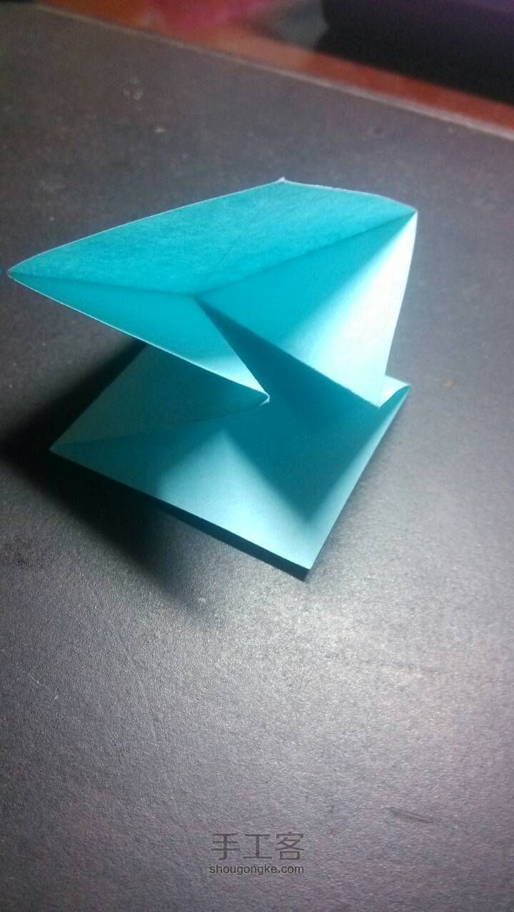 千纸鹤   两种折法 第6步