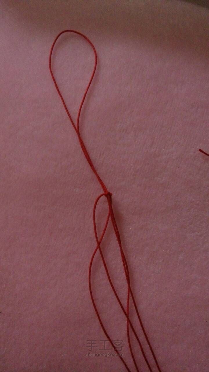 懒懒的红绳饰品 第1步