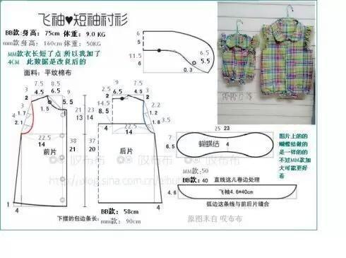 女宝服装裁剪图纸二（转） 第14步