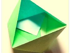 介绍一款简单的三角盒折法
