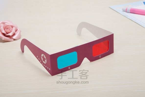【转载】DIY手工3D眼镜发现不一样的世界 第3步