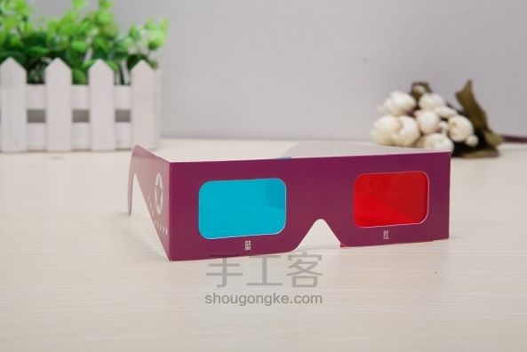 【转载】DIY手工3D眼镜发现不一样的世界 第4步