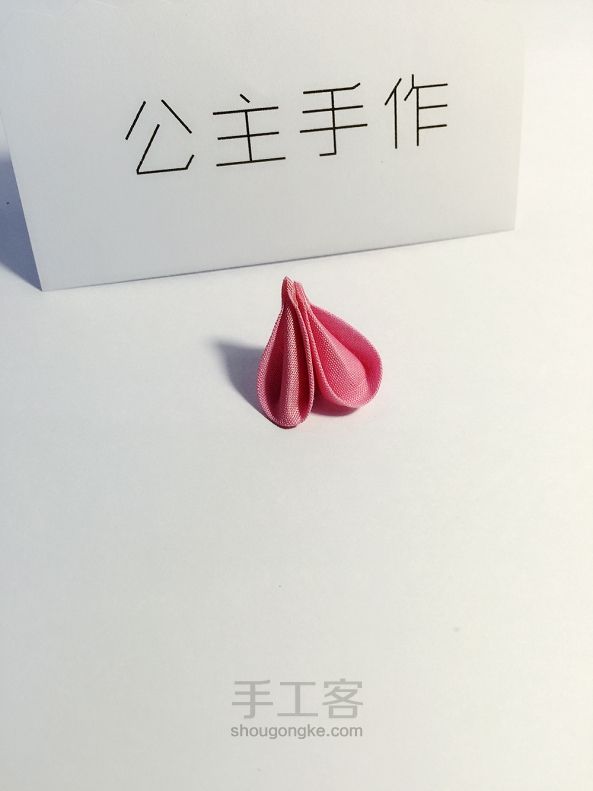 【公主手作】DIY细工樱花和风发饰教程【材料/成品可购】 第24步