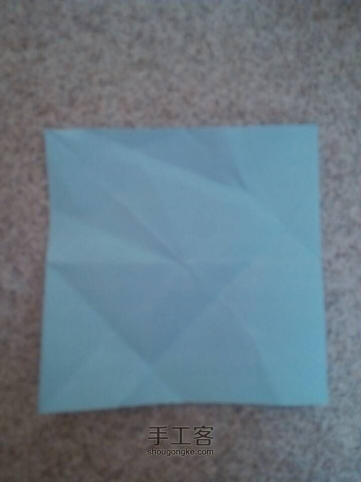 八边形纸盒 第1步