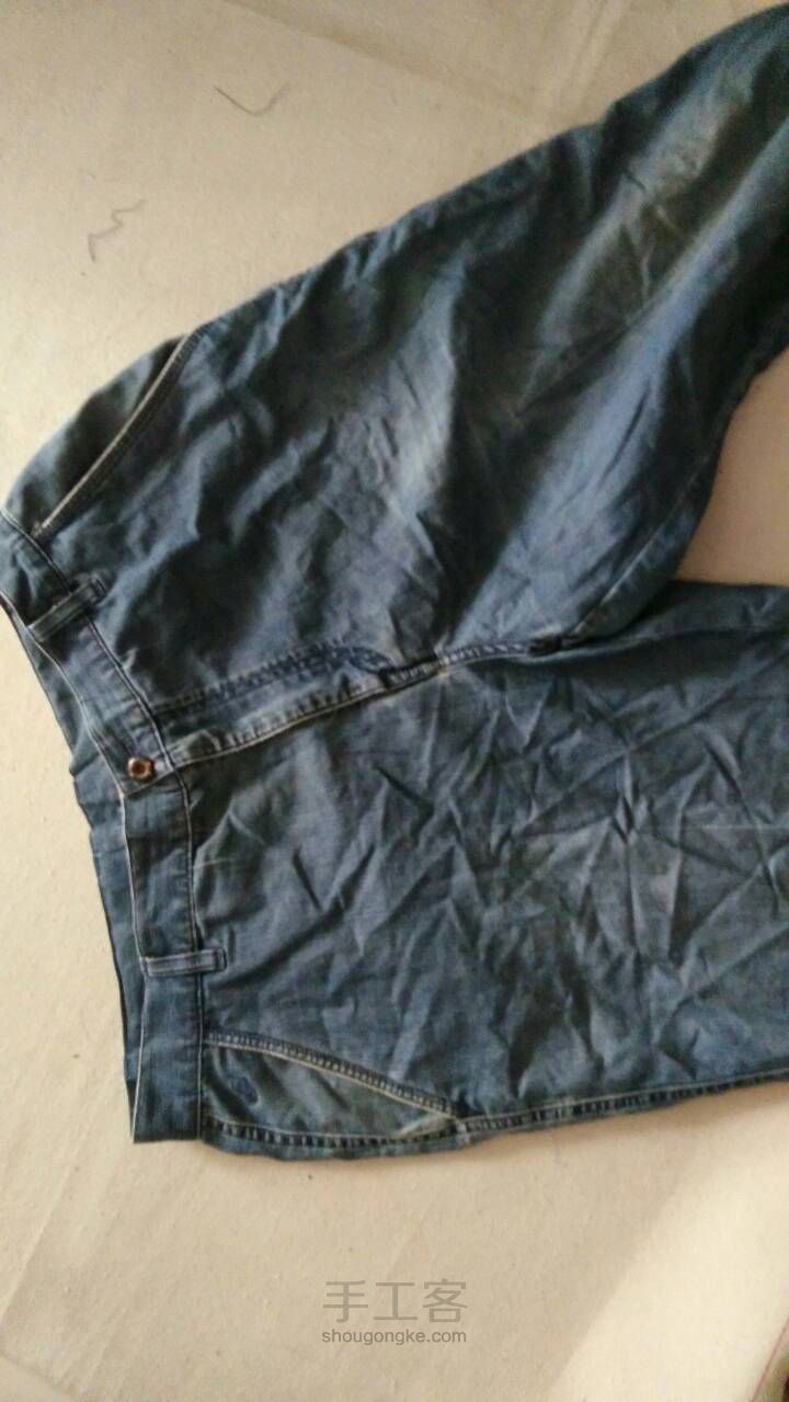 牛仔裤变身 第3步
