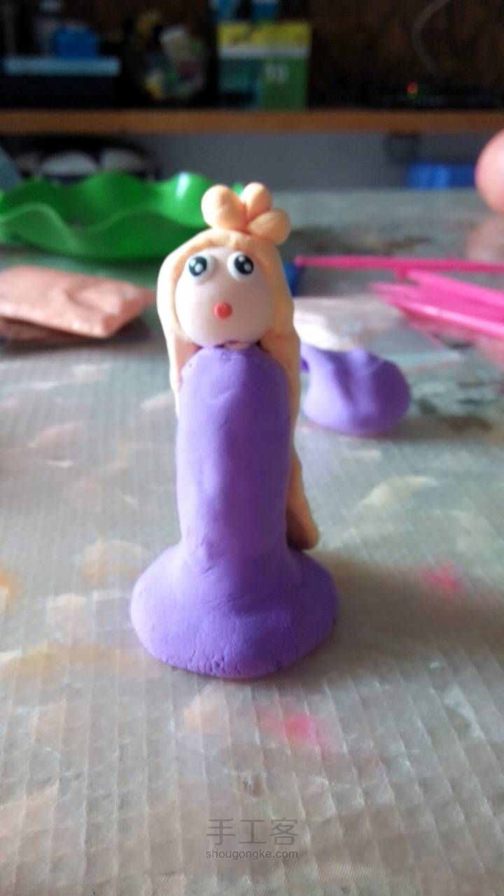美丽的金发女孩 第7步