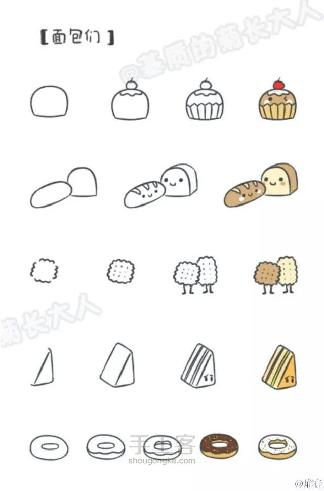 【转载】简笔画Σ(｡･ω･｡)ﾉ♡ 第25步