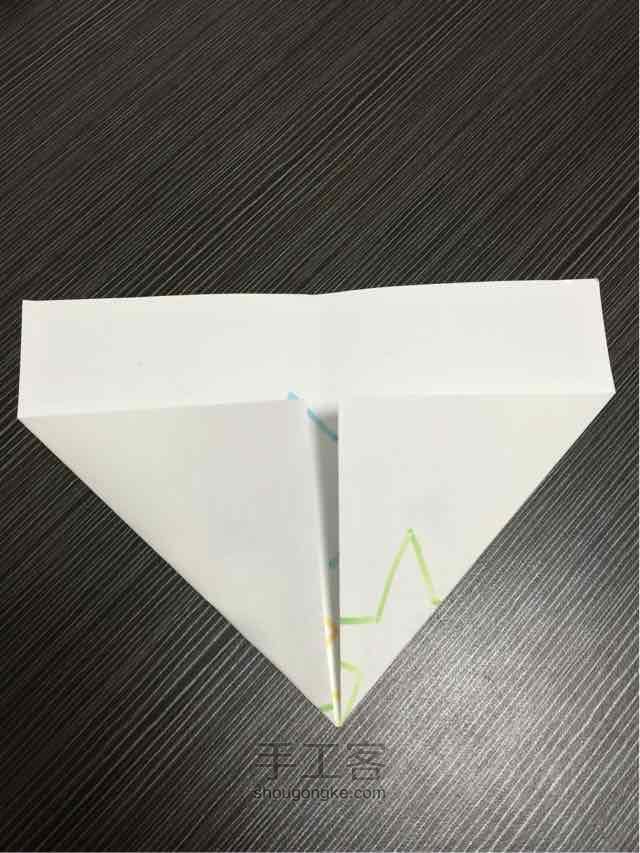 （纸盒系列十三）纸盒的折法 第3步