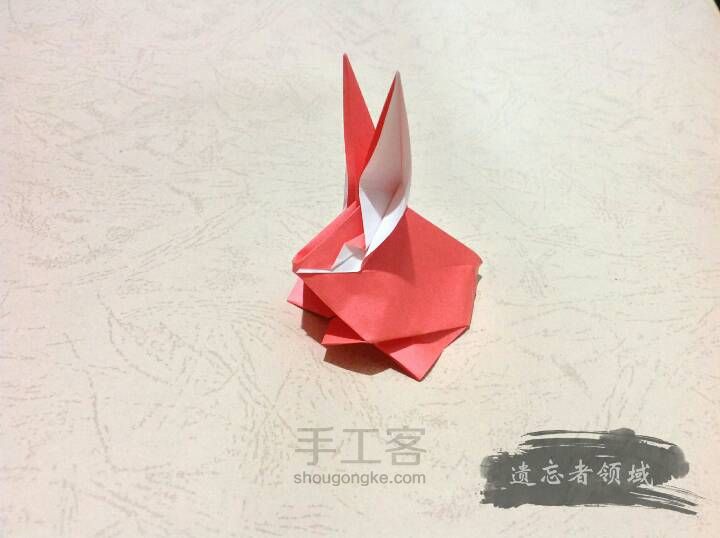 折纸 兔子气球 第11步