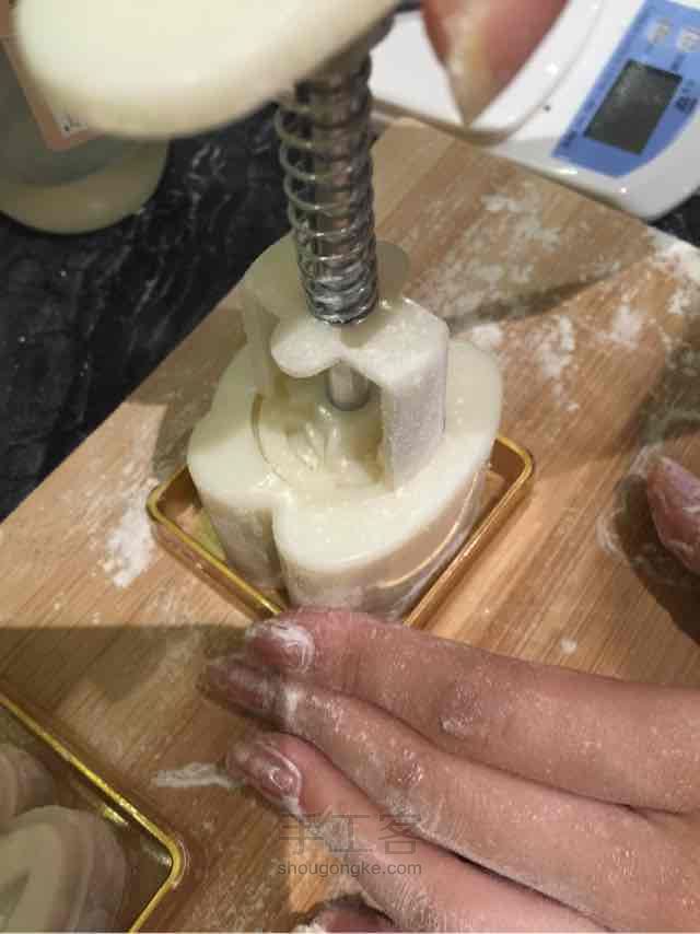 冰皮茶月饼 第25步