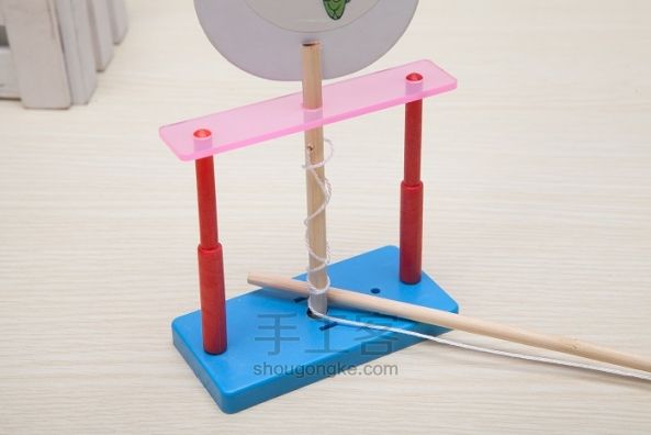 手工DIY笼中鸟感受视觉停留 第7步