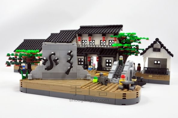 水乡--LEGO写意作品（erickou原创） 第1步