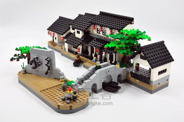 水乡--LEGO写意作品（erickou原创） 第3步