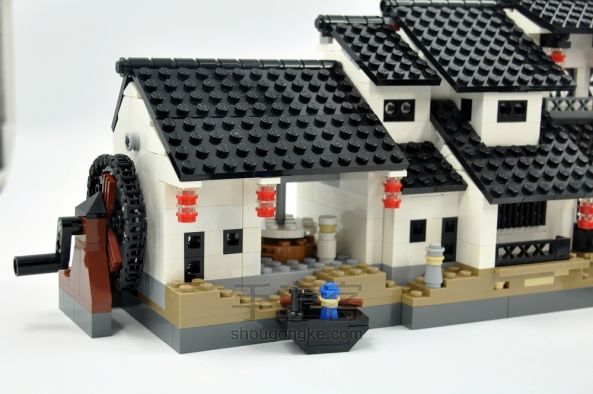 水乡--LEGO写意作品（erickou原创） 第8步