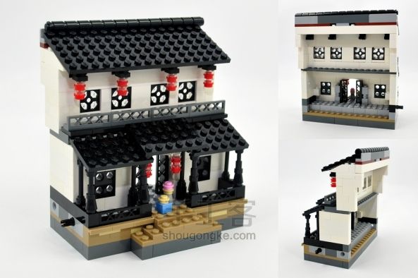 水乡--LEGO写意作品（erickou原创） 第17步