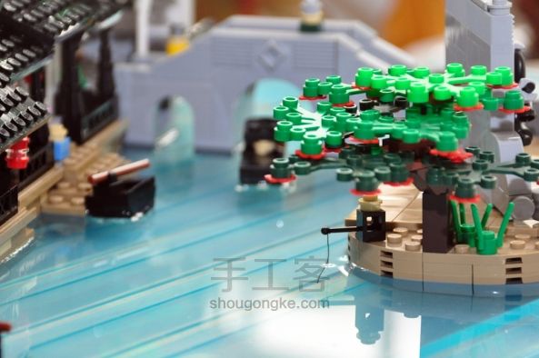 水乡--LEGO写意作品（erickou原创） 第25步