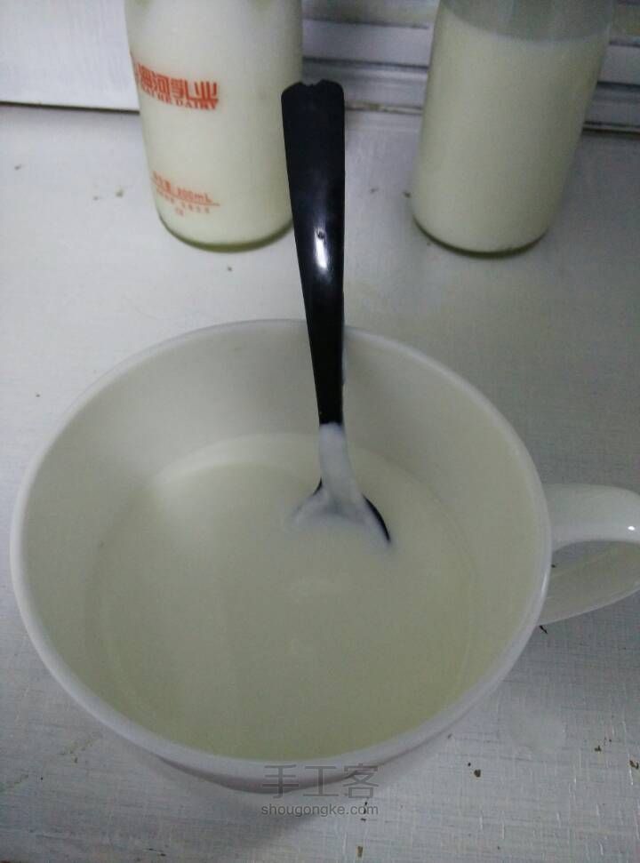 抹茶酸奶教程 第2步
