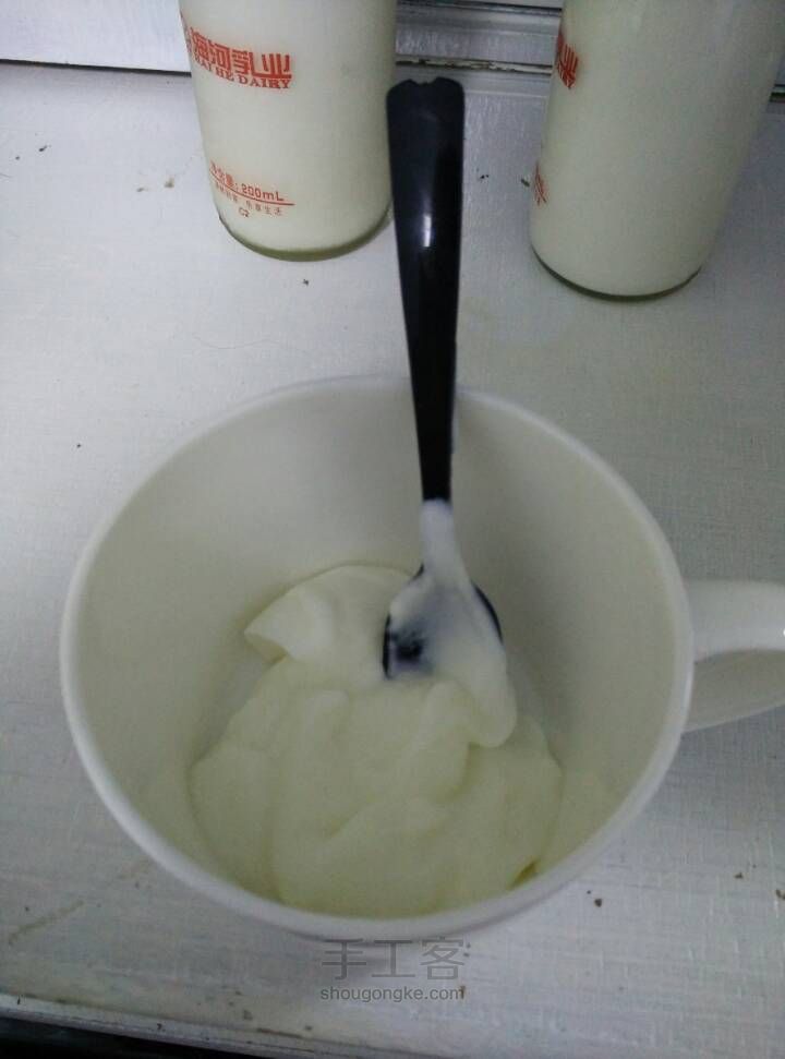 抹茶酸奶教程 第1步