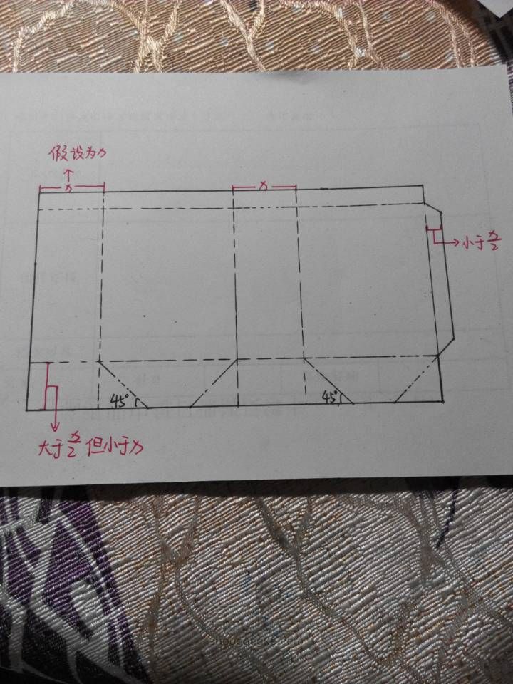 自制纸袋，很简单哟(｡･ω･｡) 第1步