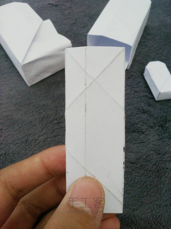 爱心盒子折纸教程！ 第13步