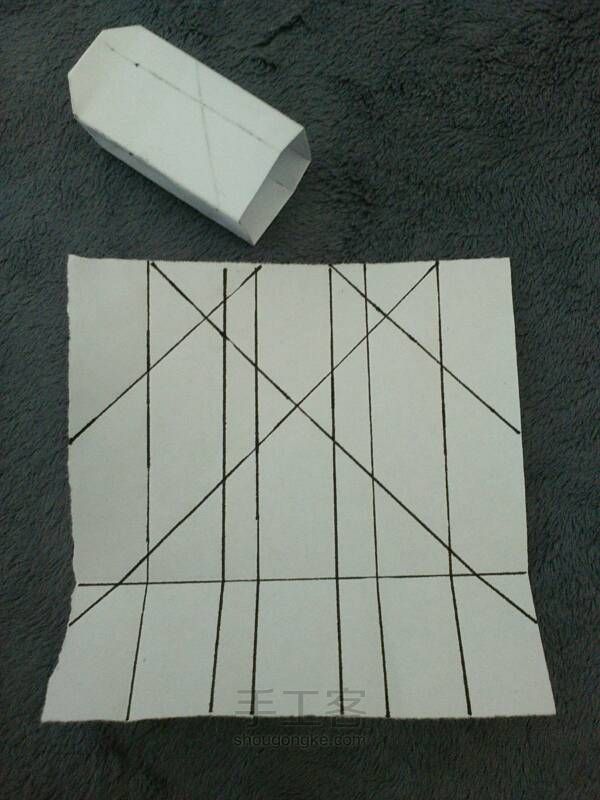 爱心盒子折纸教程！ 第19步