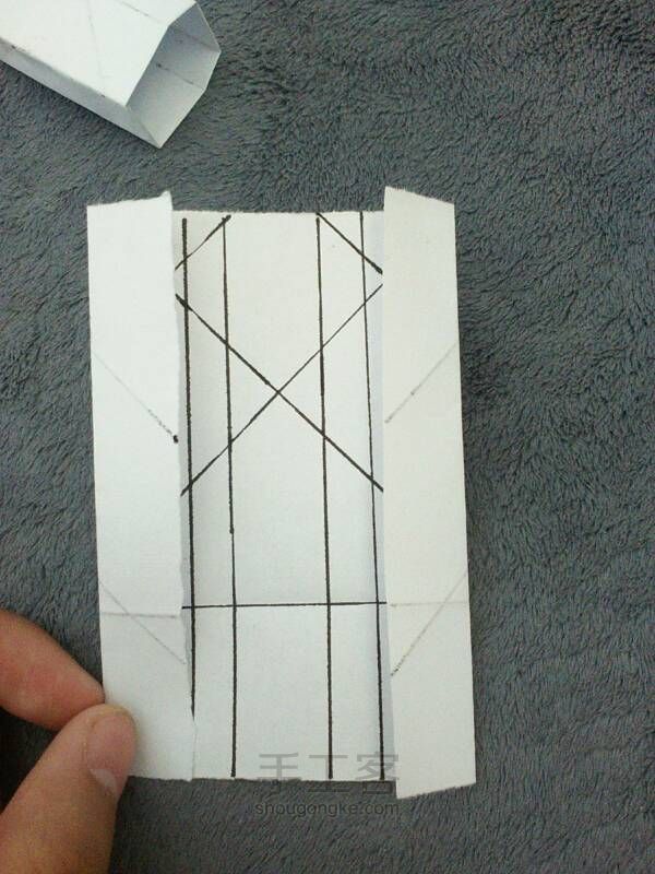爱心盒子折纸教程！ 第20步