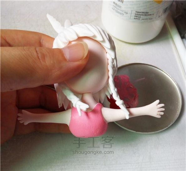 《小羽毛的世界》玫瑰花相框DIY 第31步