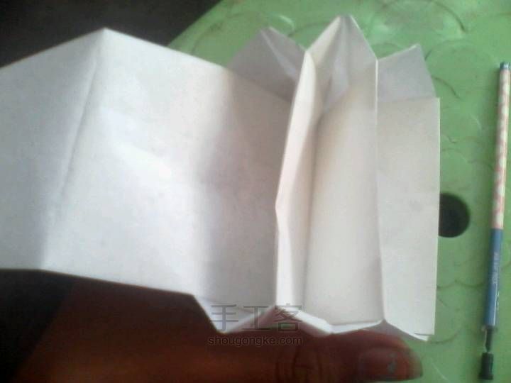 折纸精美钱包（3） 第1步