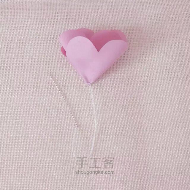 高档华丽陶瓷花金丝片发夹 第10步
