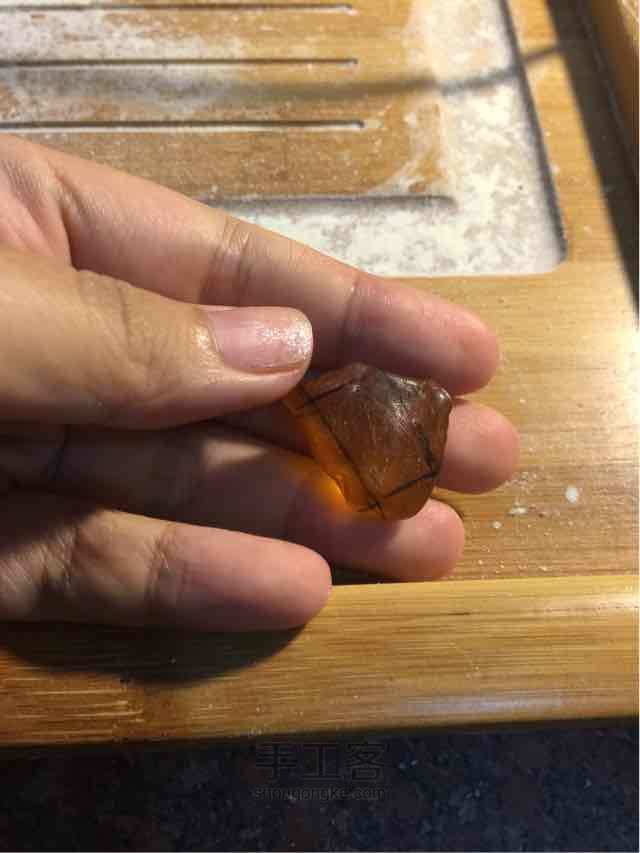 金珀桶珠 第1步