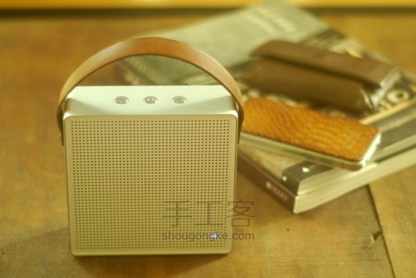 小改博朗风蓝牙音箱皮革手提 第19步