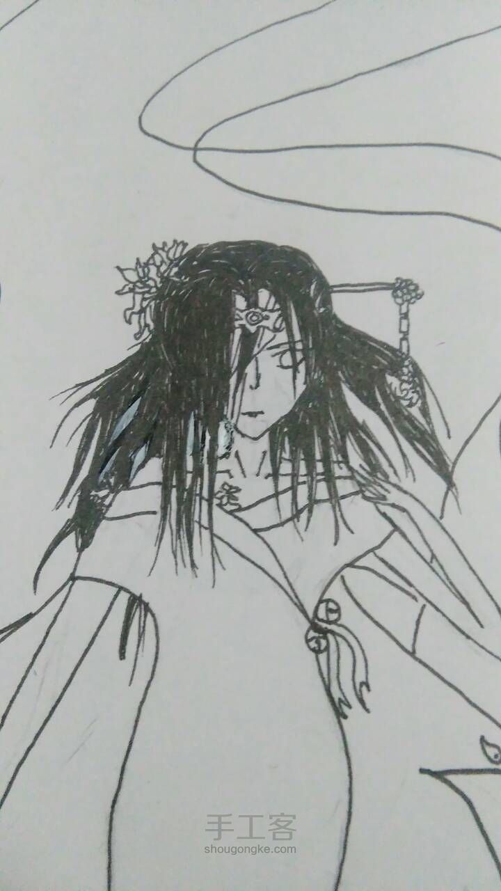 原创古装死神少女 第3步