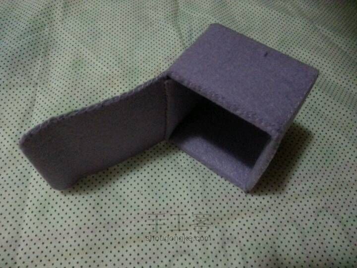 简单几步~由普通纸盒变身为小巧可爱的收纳布盒~ 第16步