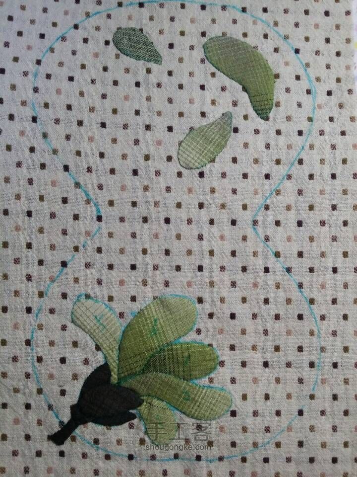 拼布包边小方法 第2步