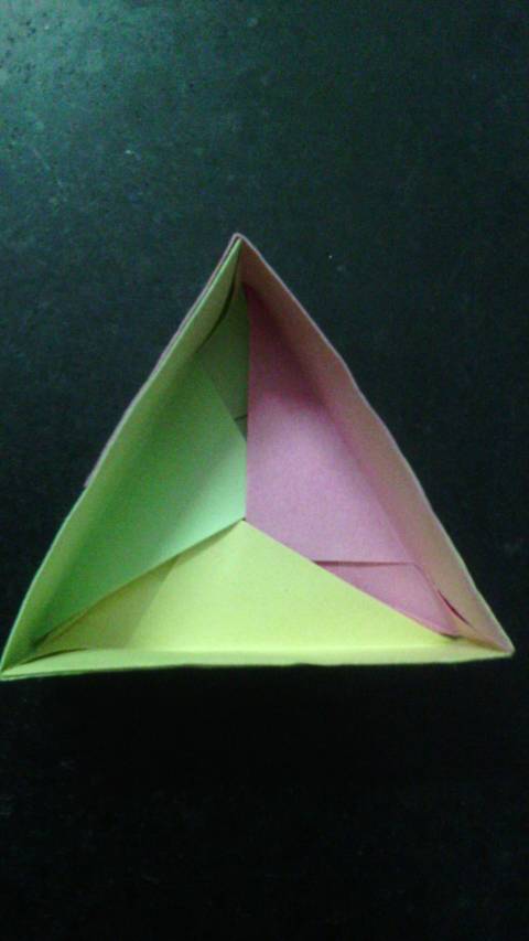 三角形盒子 第25步