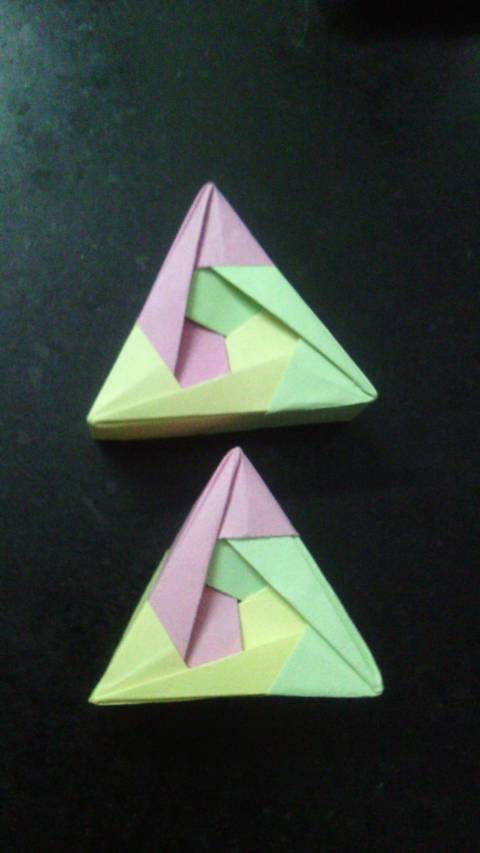 三角形盒子 第26步