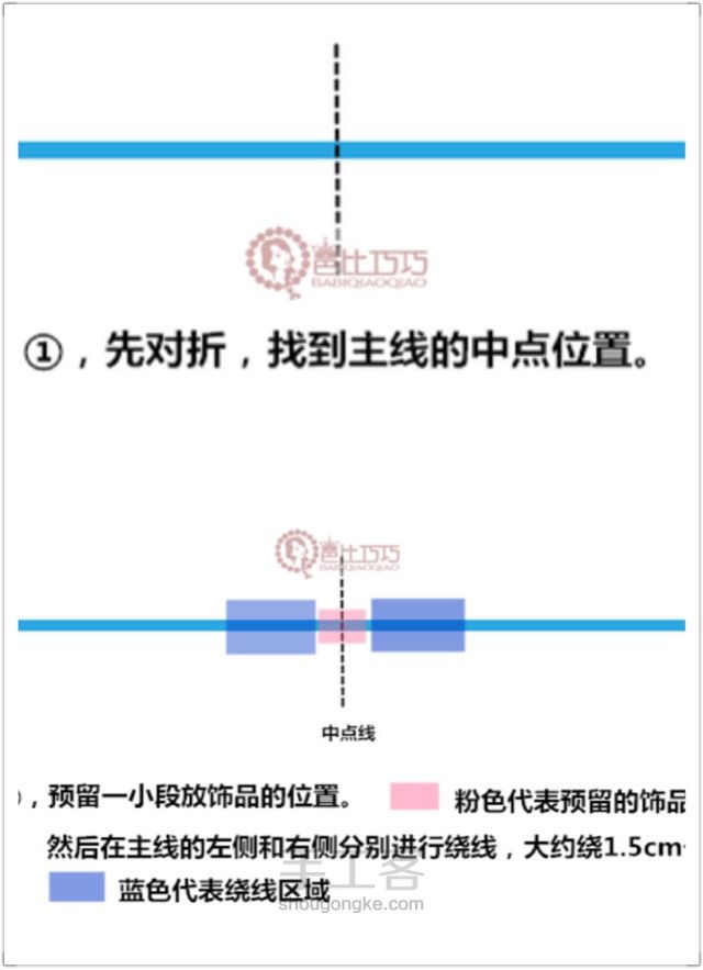 ［闺蜜］手绳教程 第2步