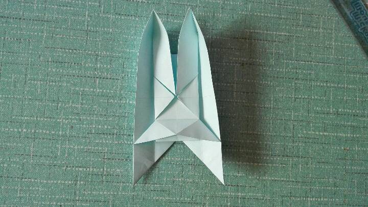 折纸帆船 第16步