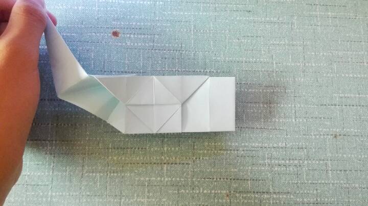 折纸帆船 第29步