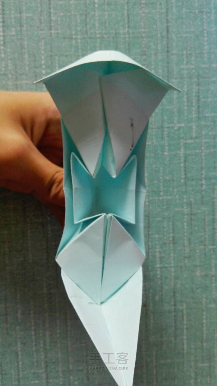折纸帆船 第30步