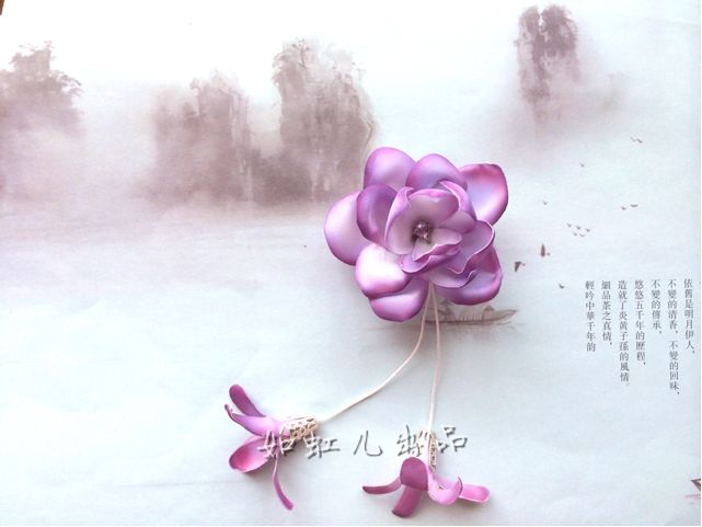 【教程】染色缎带烧花——最爱那渐变的风情 第1步