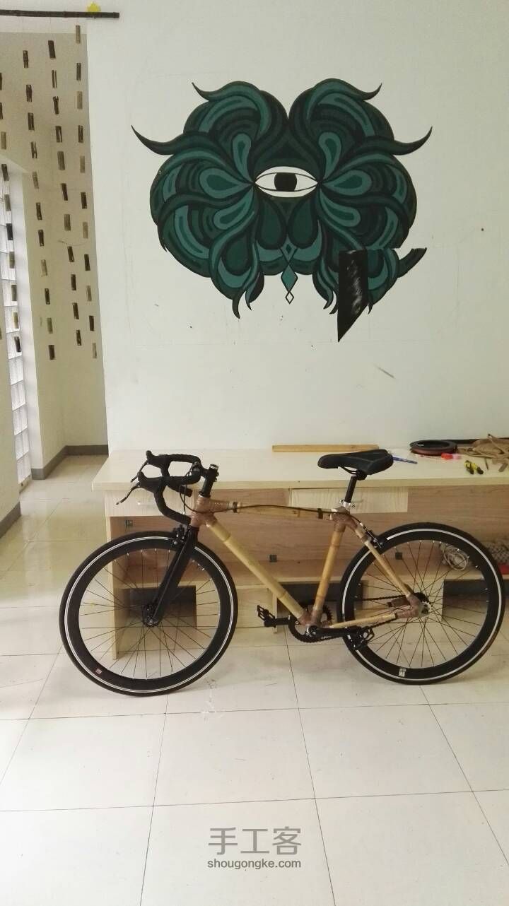 教你制作一辆独一无二的竹子自行车 第11步