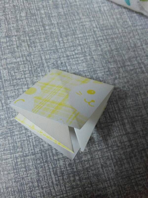 黄色千纸鹤——转 第2步