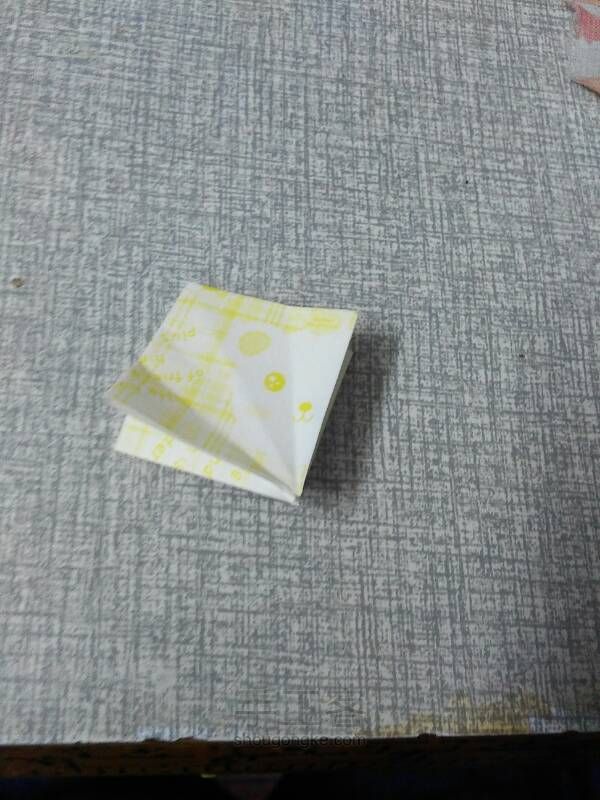 黄色千纸鹤——转 第5步