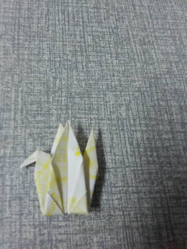 黄色千纸鹤——转 第13步